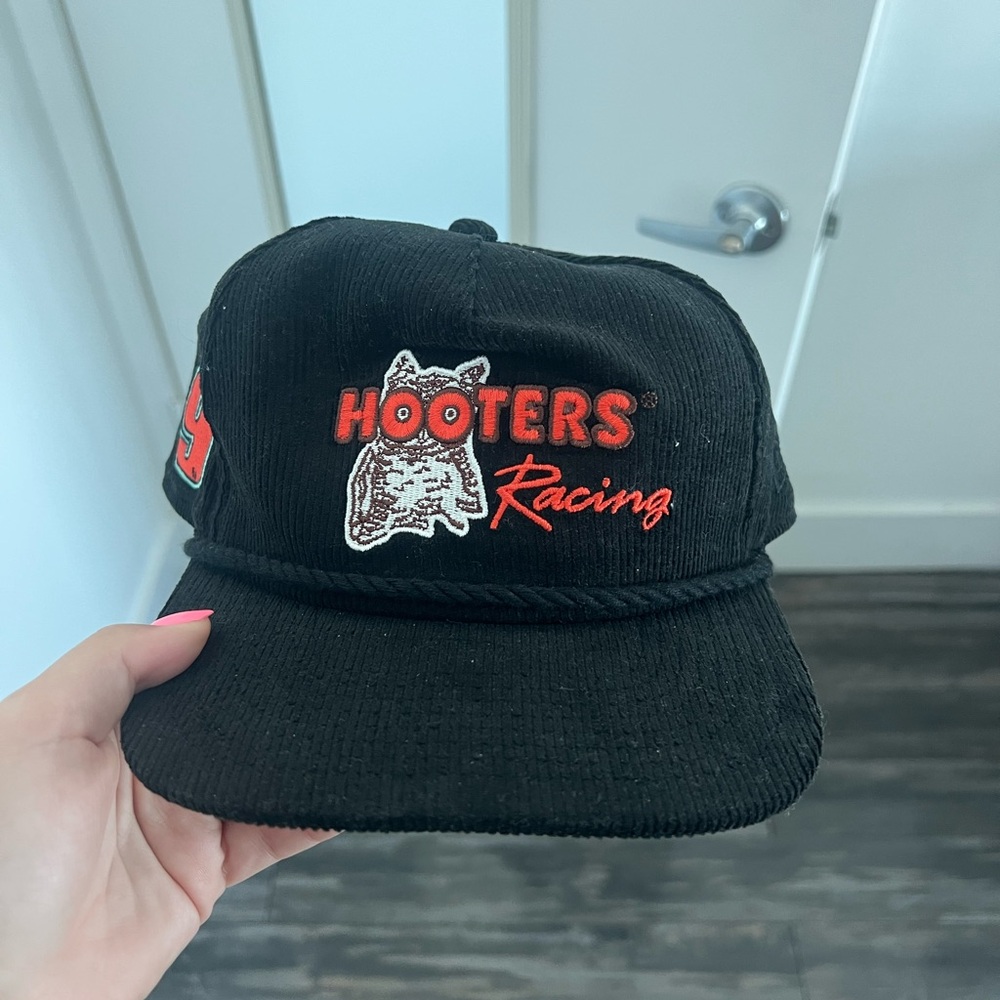 Hooters Racing Black Cap